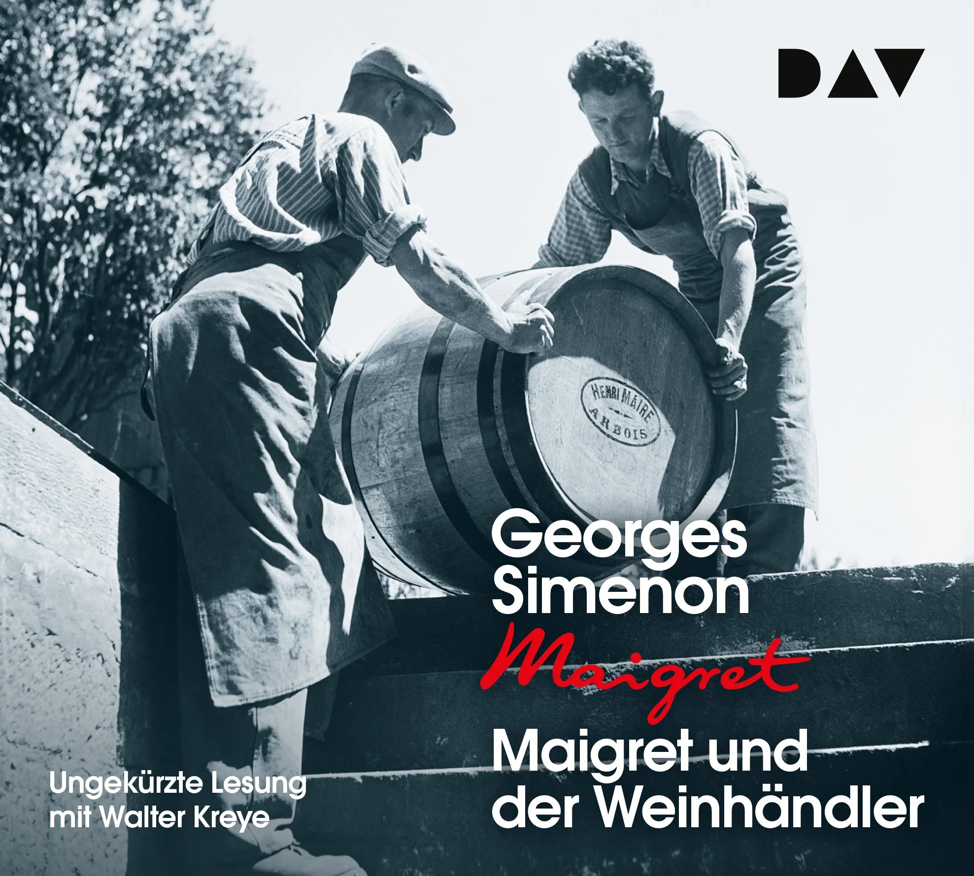 Buchcover von 'Maigret und der Weinhändler' - Hörbuch (CD) von Georges Simenon
