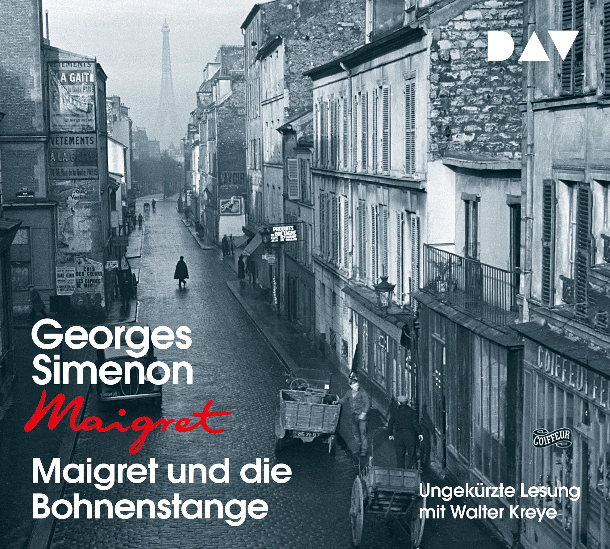 Buchcover von 'Maigret und die Bohnenstange' - Hörbuch (CD) von Georges Simenon