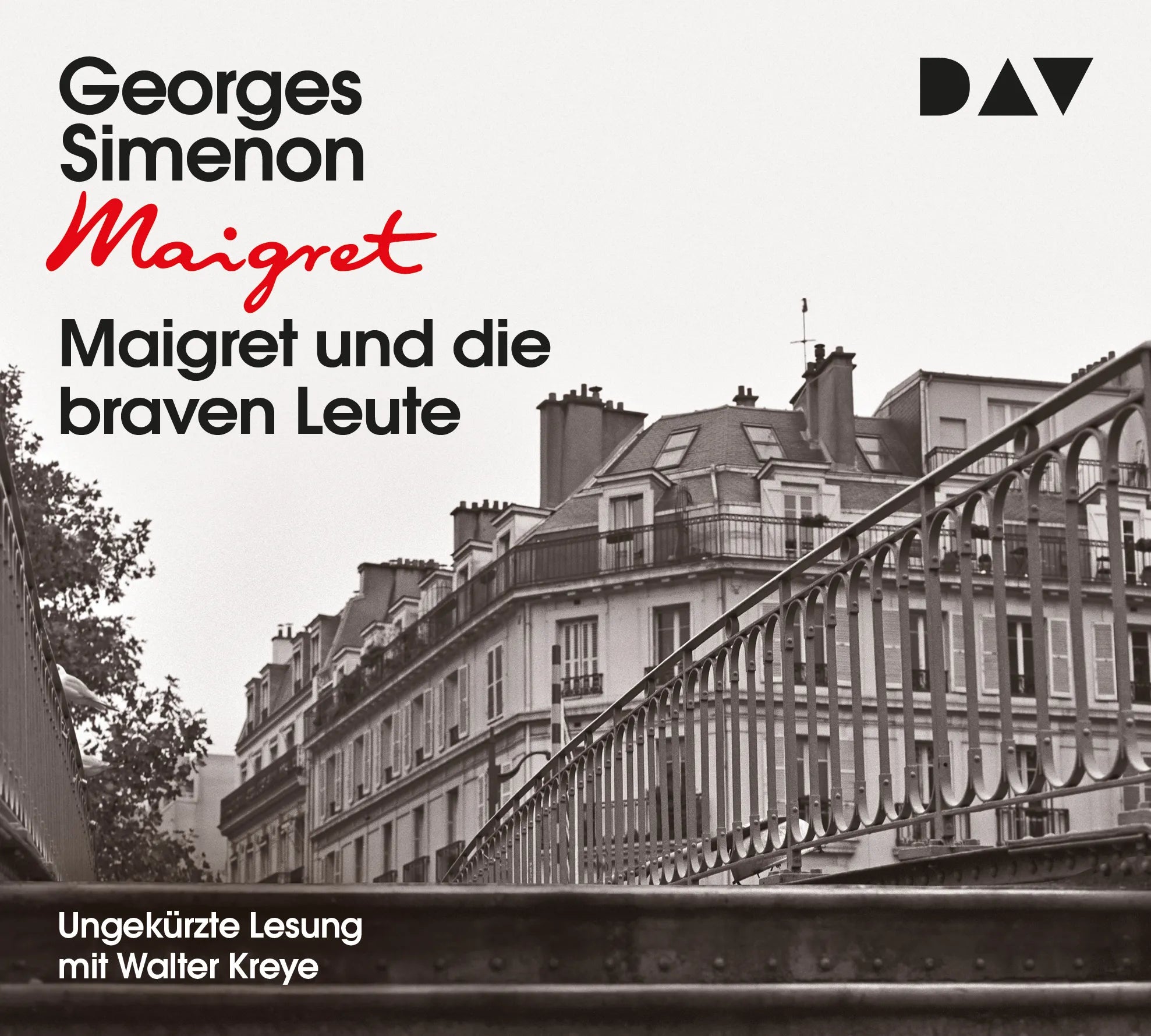 Buchcover von 'Maigret und die braven Leute' - Hörbuch (CD) von Georges Simenon