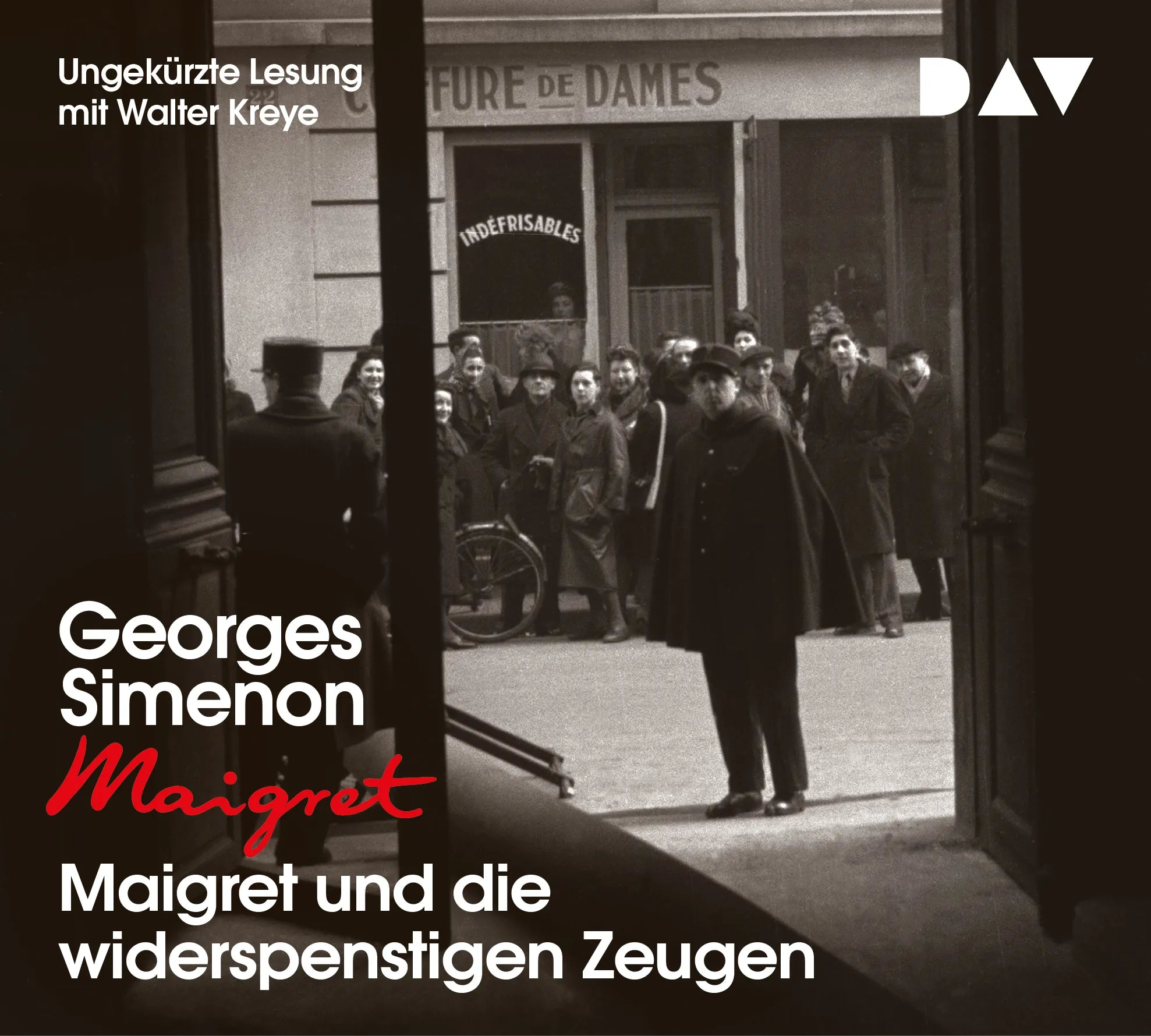 Buchcover von 'Maigret und die widerspenstigen Zeugen' - Hörbuch (CD) von Georges Simenon