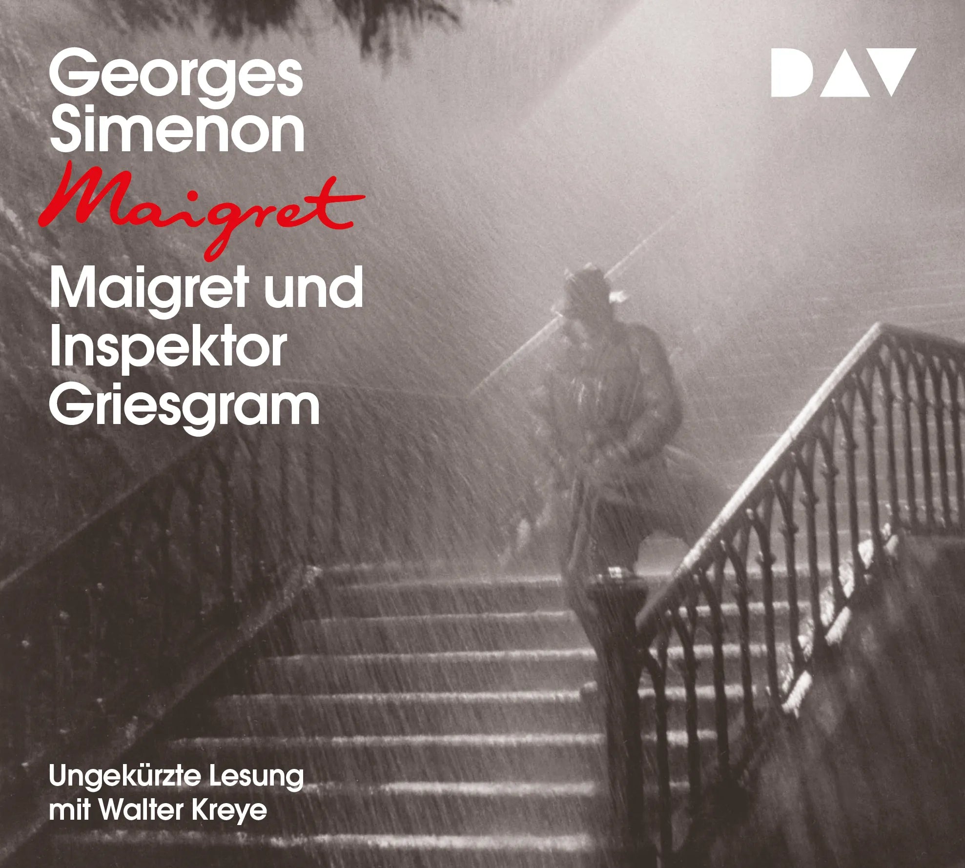 Buchcover von 'Maigret und Inspektor Griesgram' - Hörbuch (CD) von Georges Simenon