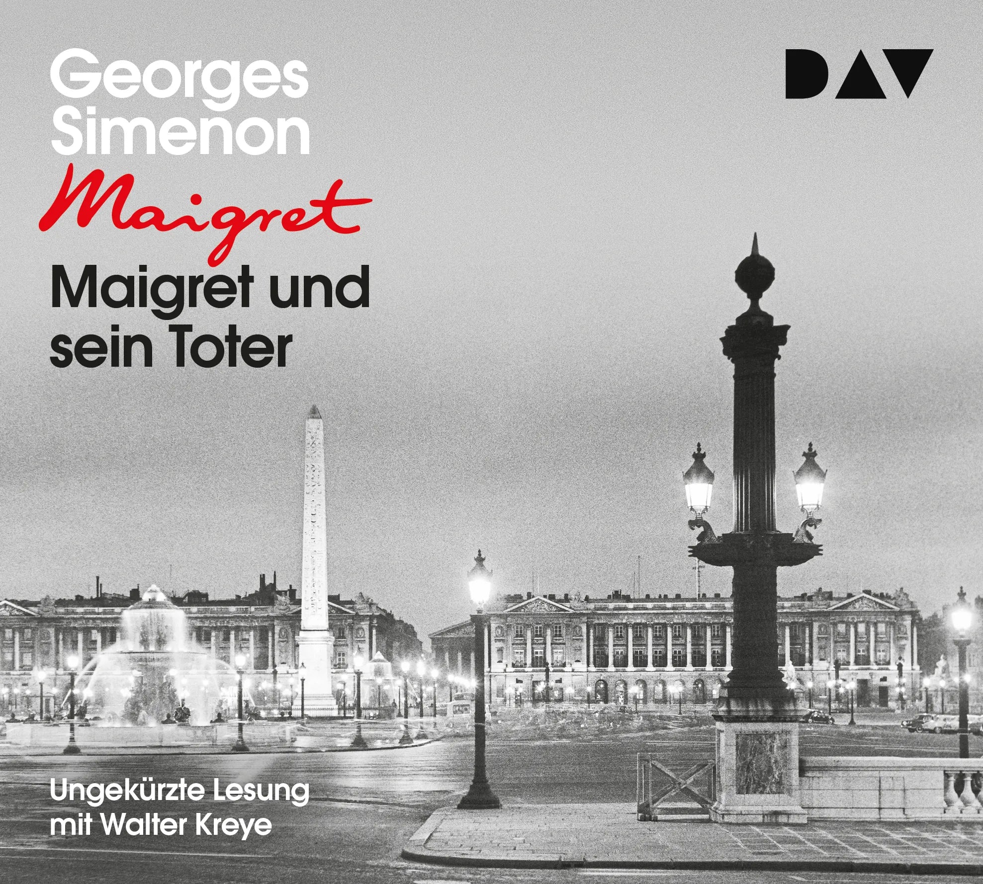 Buchcover von 'Maigret und sein Toter' - Hörbuch (CD) von Georges Simenon