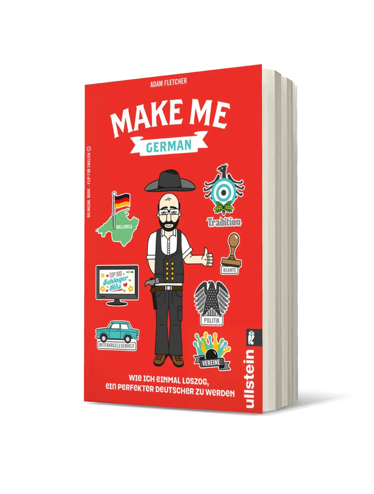 Produktansicht: Make me German! Zweisprachiges Wendebuch Deutsch/ Englisch (Taschenbuch)
