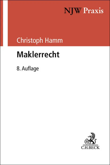 Buchcover von 'Maklerrecht' - Taschenbuch von Peter Schwerdtner
