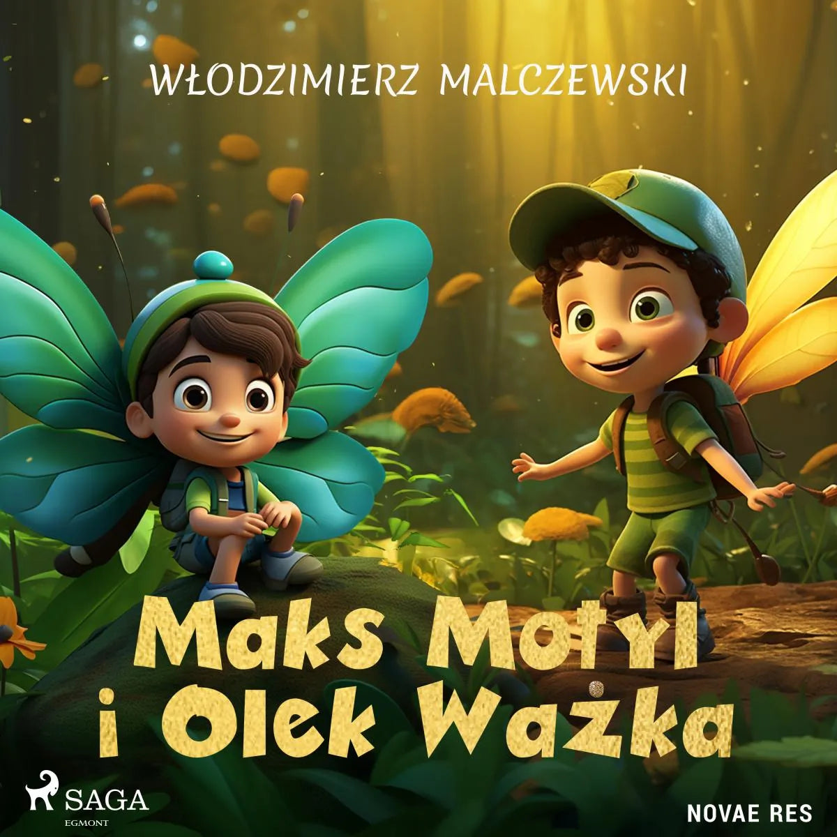Cover: Maks Motyl i Olek Ważka (Hörbuch Download) von Wlodzimierz Malczewski