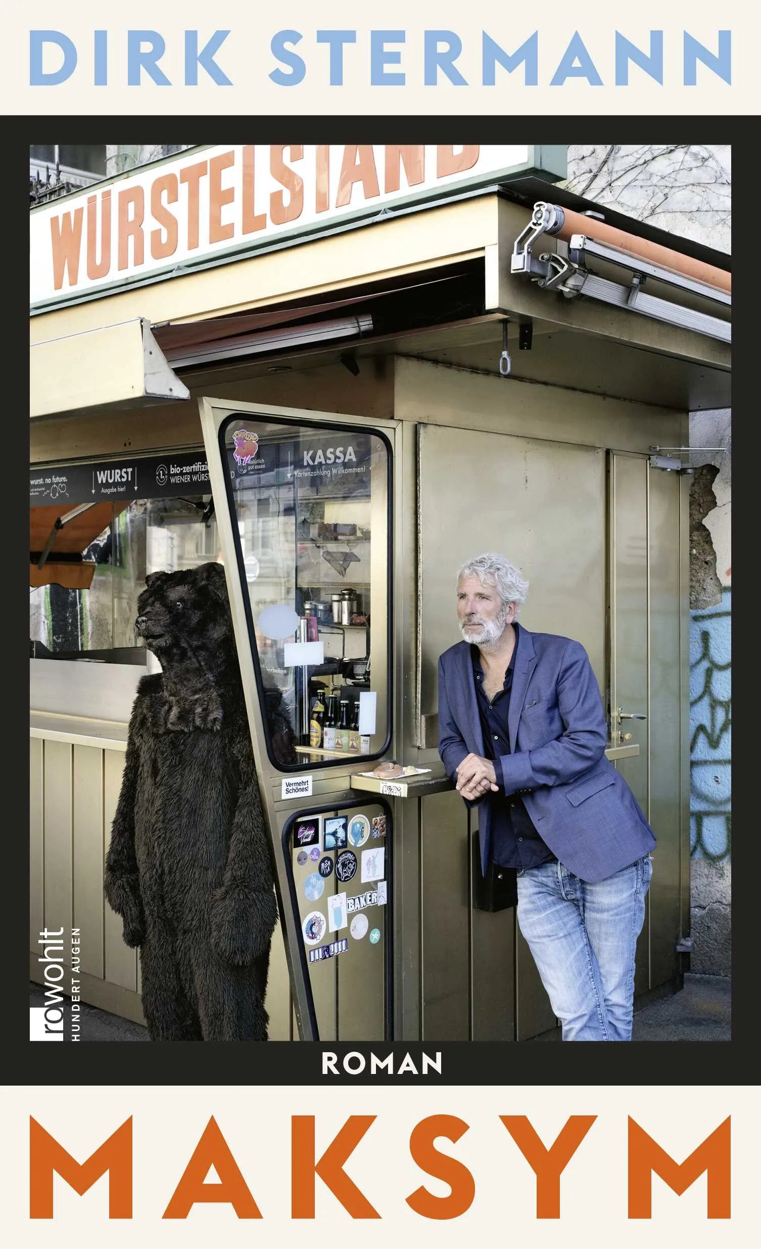 Buchcover von 'Maksym' - Gebundene Ausgabe von Dirk Stermann
