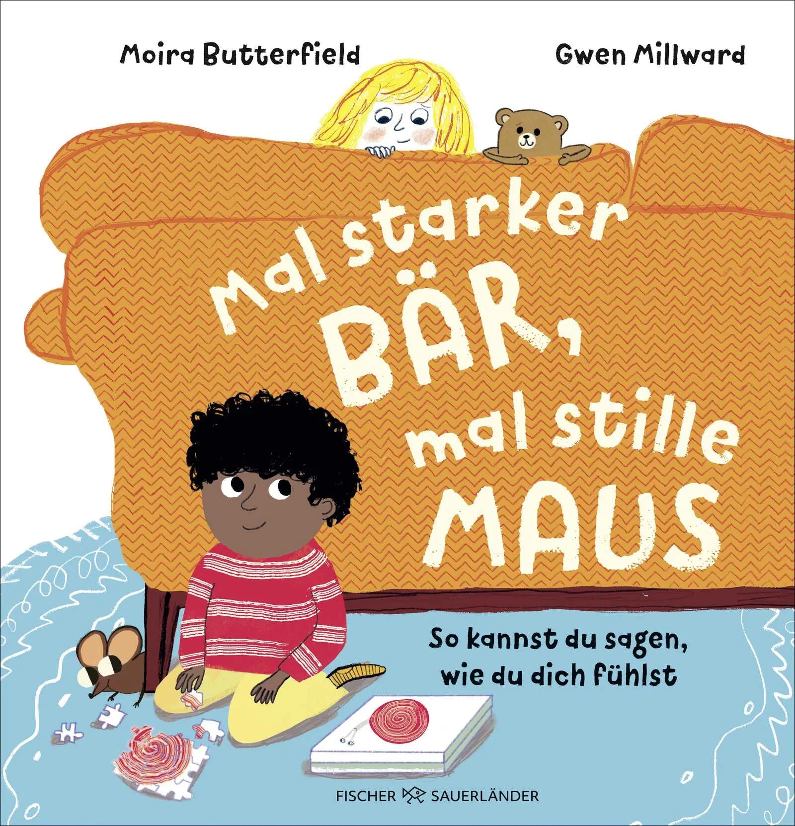 Buchcover von 'Mal starker Bär, mal stille Maus' - Gebundene Ausgabe von Moira Butterfield