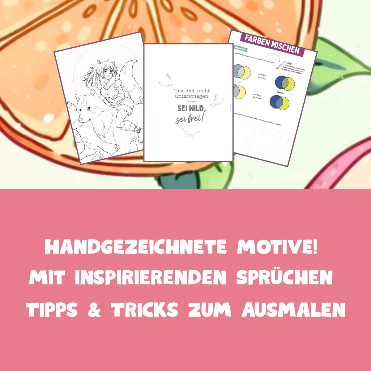 Detailansicht: Malbuch Manga & Anime 2 (Taschenbuch)