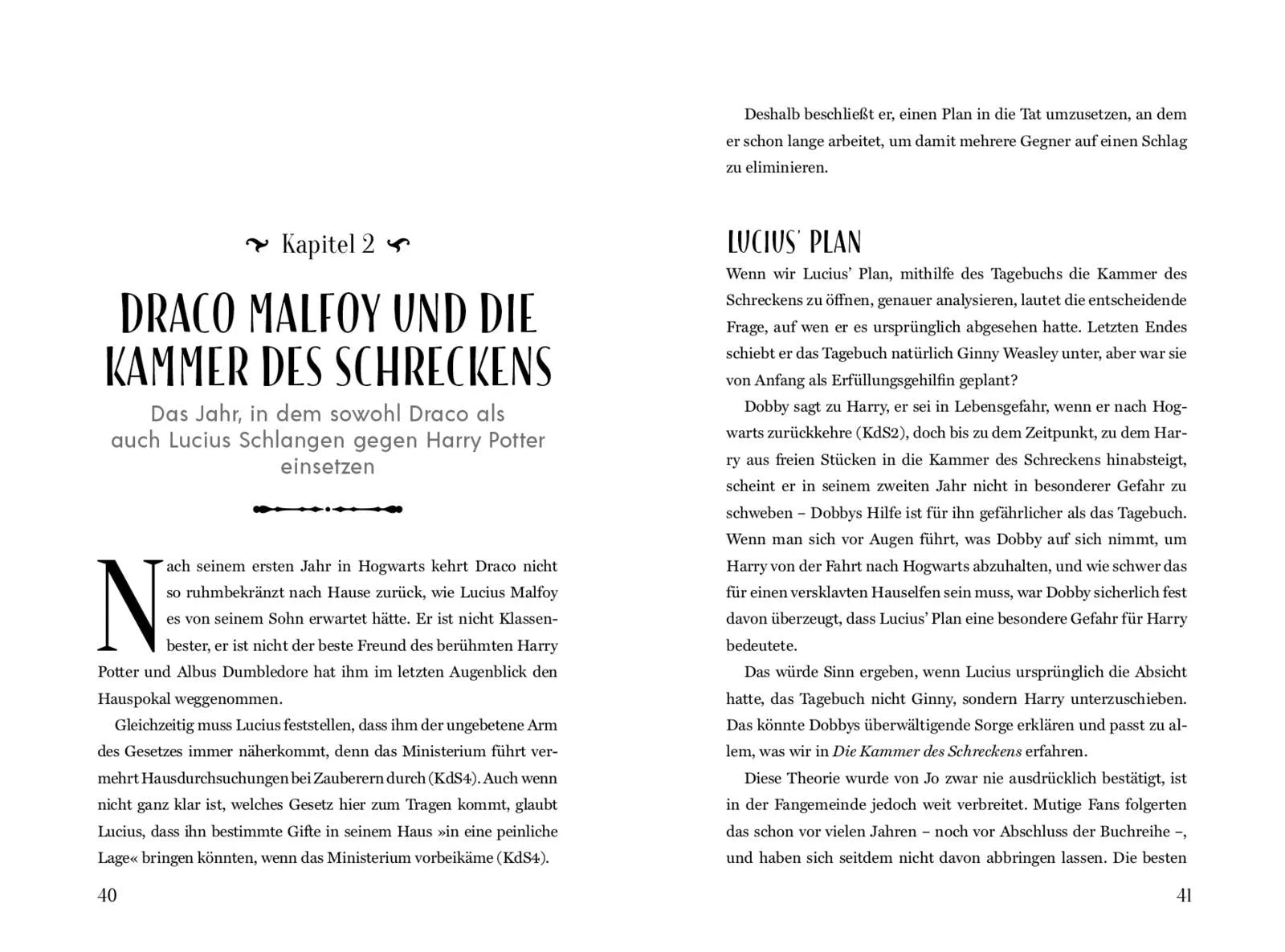 Innenansicht von 'Malfoy' - Taschenbuch