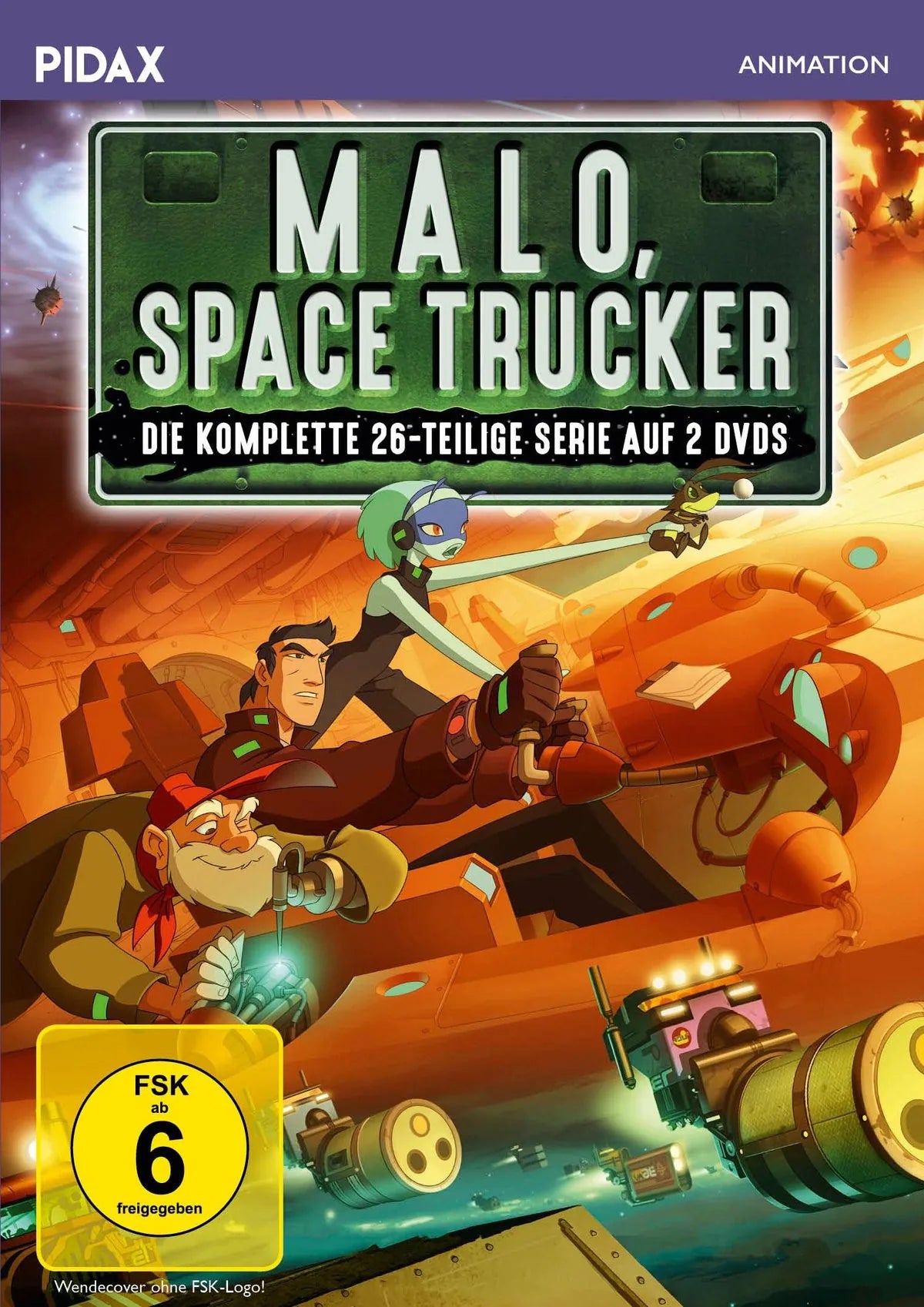 Malo, Space Trucker / Die komplette 26-teilige S - DVD
