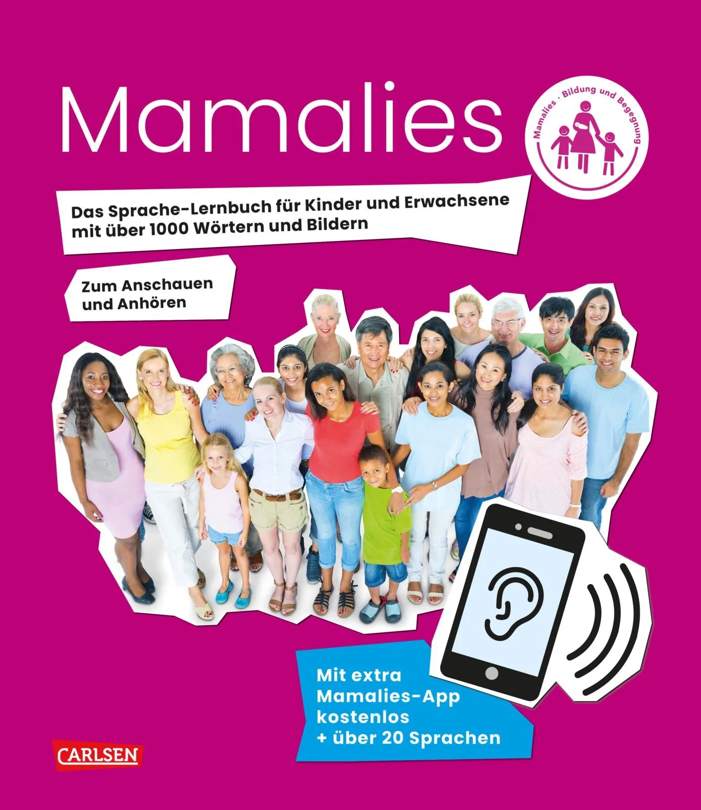 Buchcover von 'Mama lies! Das Sprache-Lernbuch für Kinder und Erwachsene mit über 1000 Wörtern und Fotos' - Gebundene Ausgabe von Leyla Oehlrich