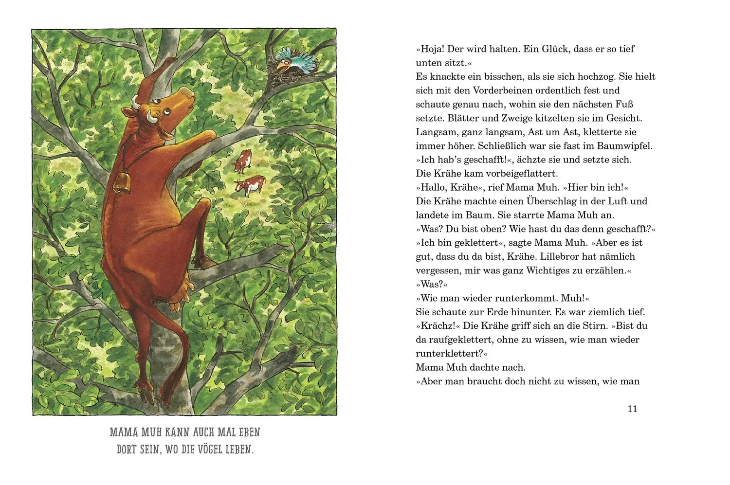 Abbildung von 'Mama Muh und der Kletterbaum'