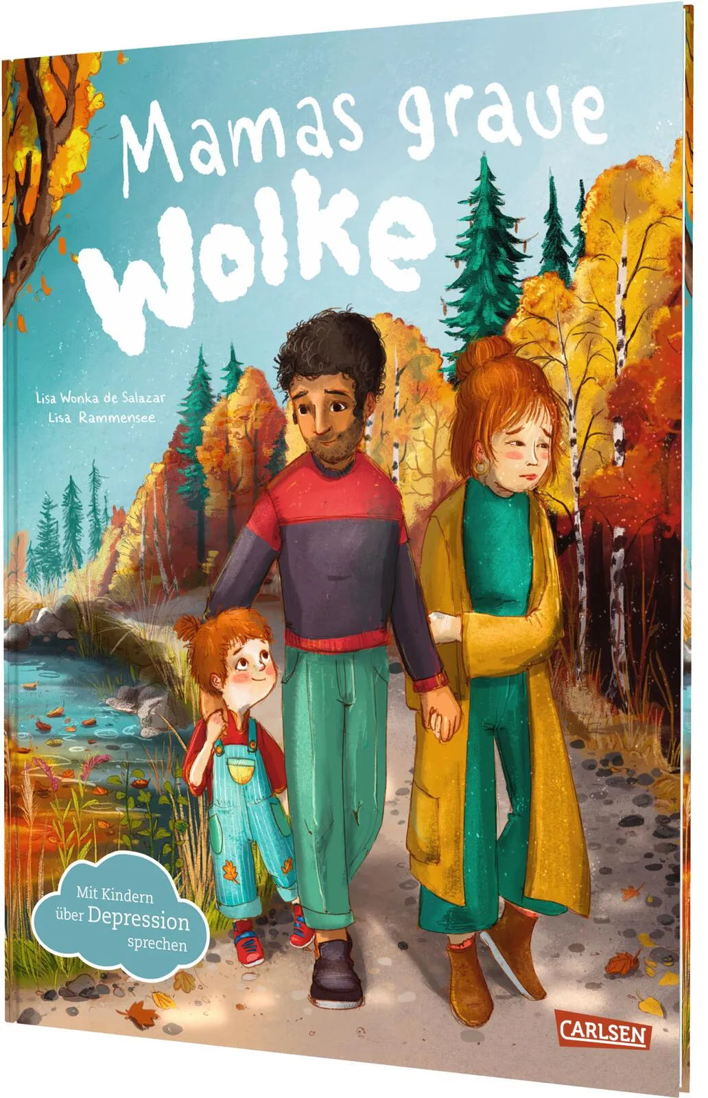 Buchcover von 'Mamas graue Wolke' - Gebundene Ausgabe von Lisa Wonka de Salazar