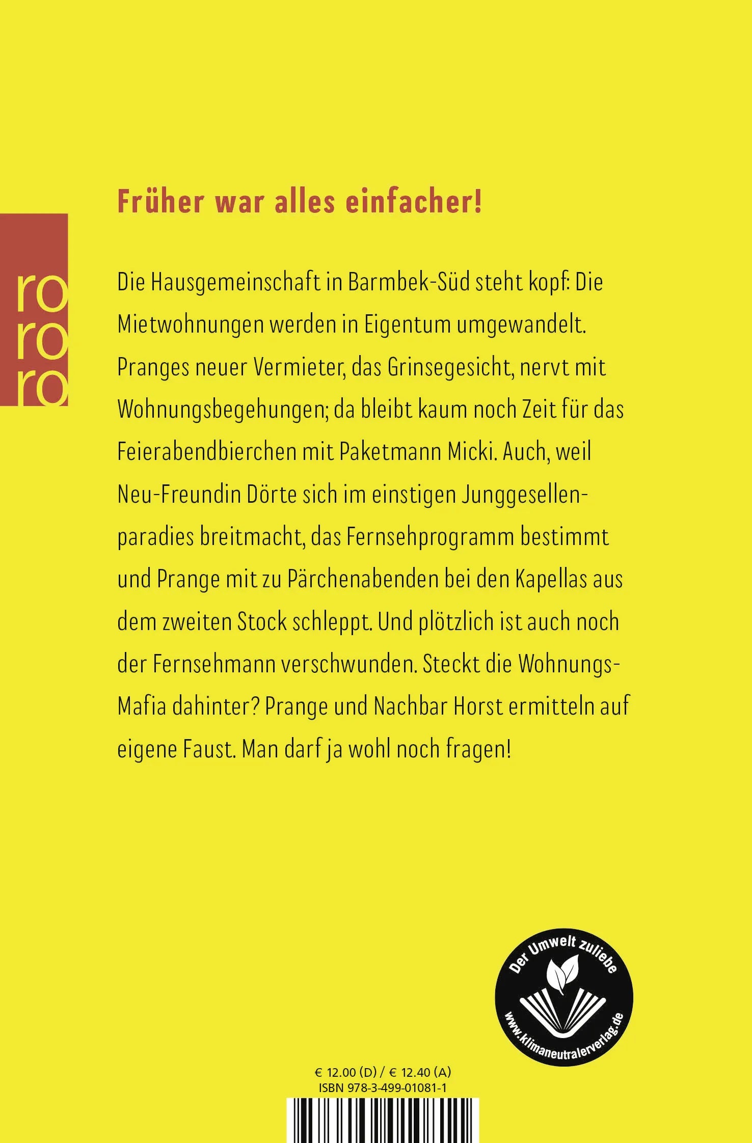 Buchrückseite von 'Man darf ja wohl noch fragen' mit Klappentext - Taschenbuch