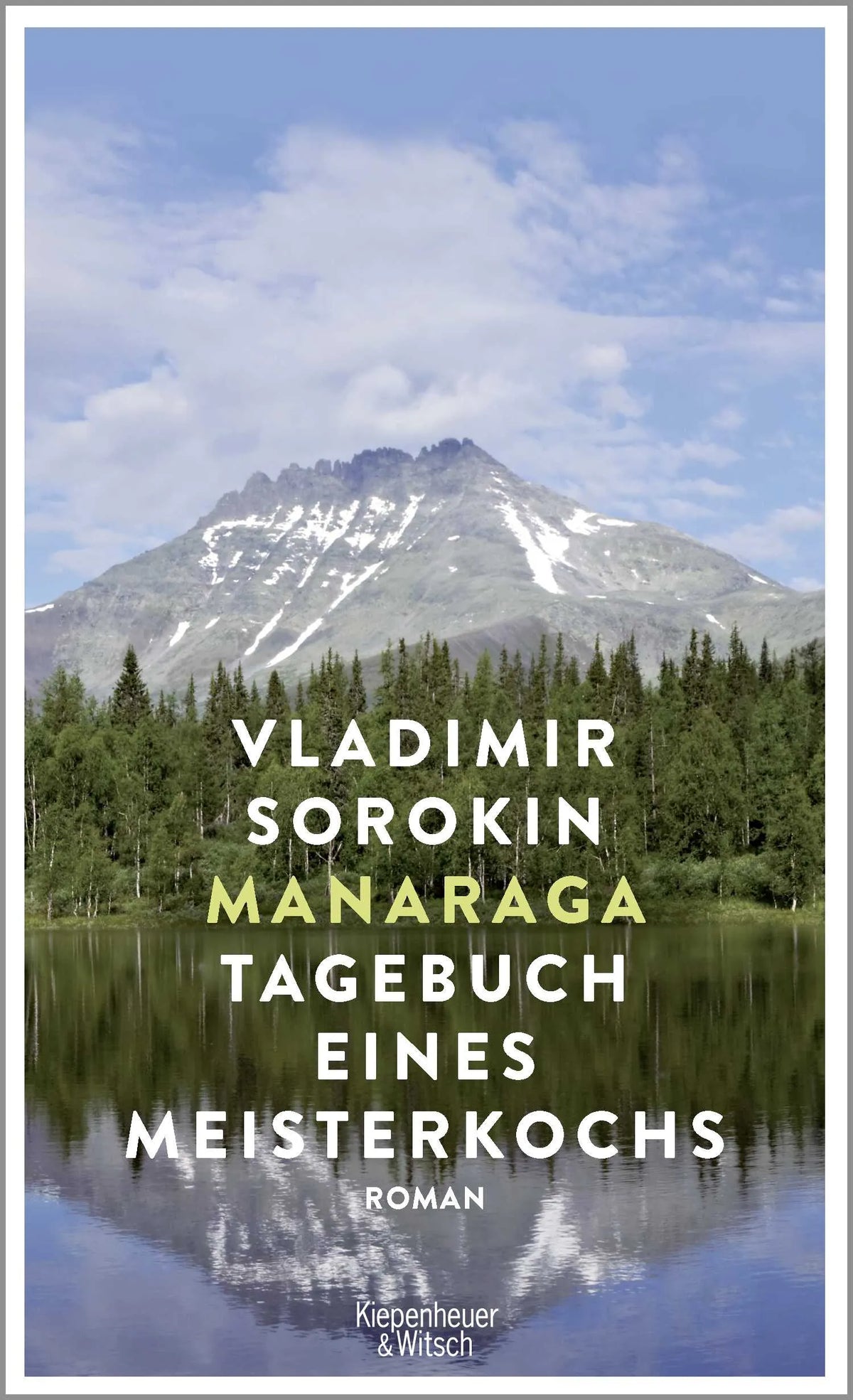 Buchcover von 'Manaraga.Tagebuch eines Meisterkochs' - Gebundene Ausgabe von Vladimir Sorokin