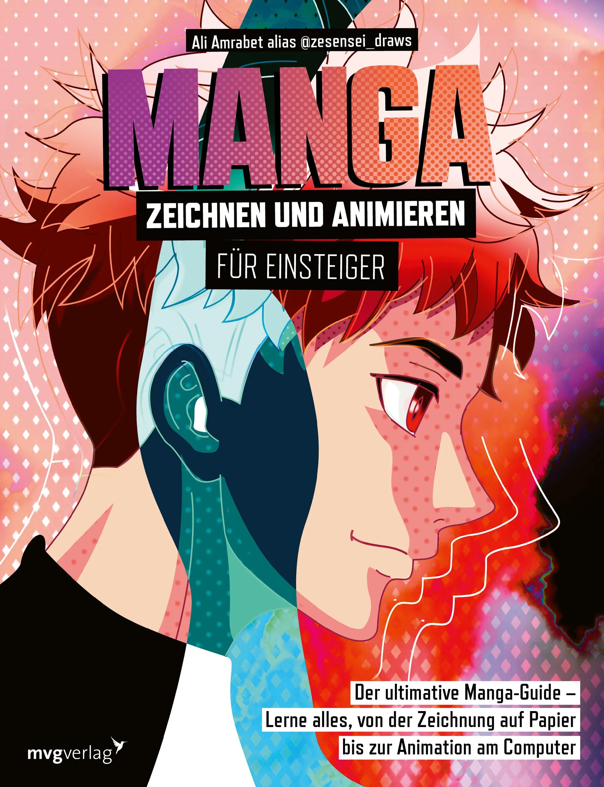Buchcover von 'Manga zeichnen und animieren für Einsteiger' - Taschenbuch von Ali Amrabet