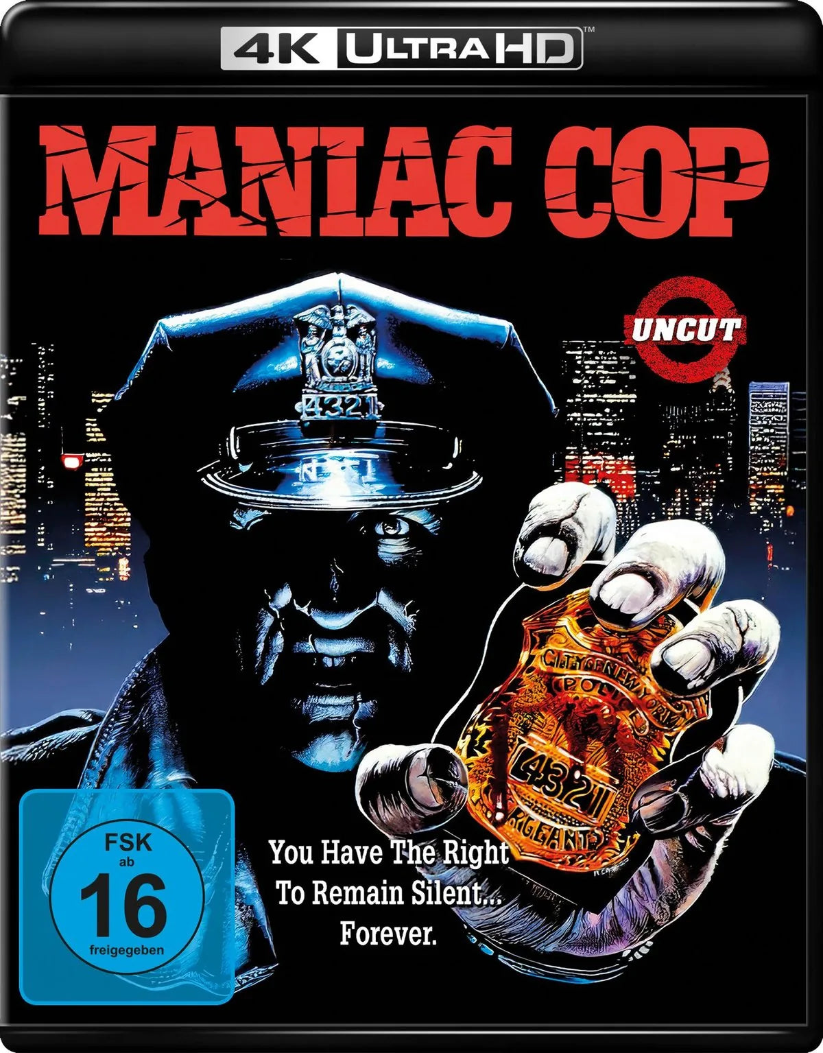 Maniac Cop - Blu-ray 4K Ultra HD