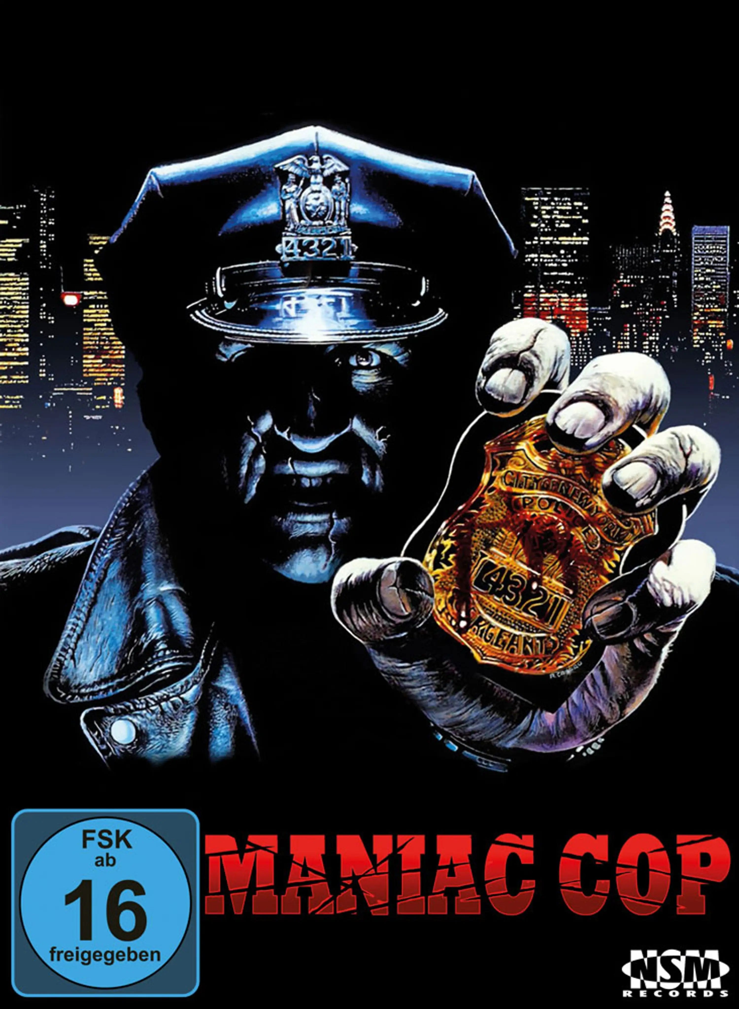 Maniac Cop DVD Cover – Frontcover Bild
