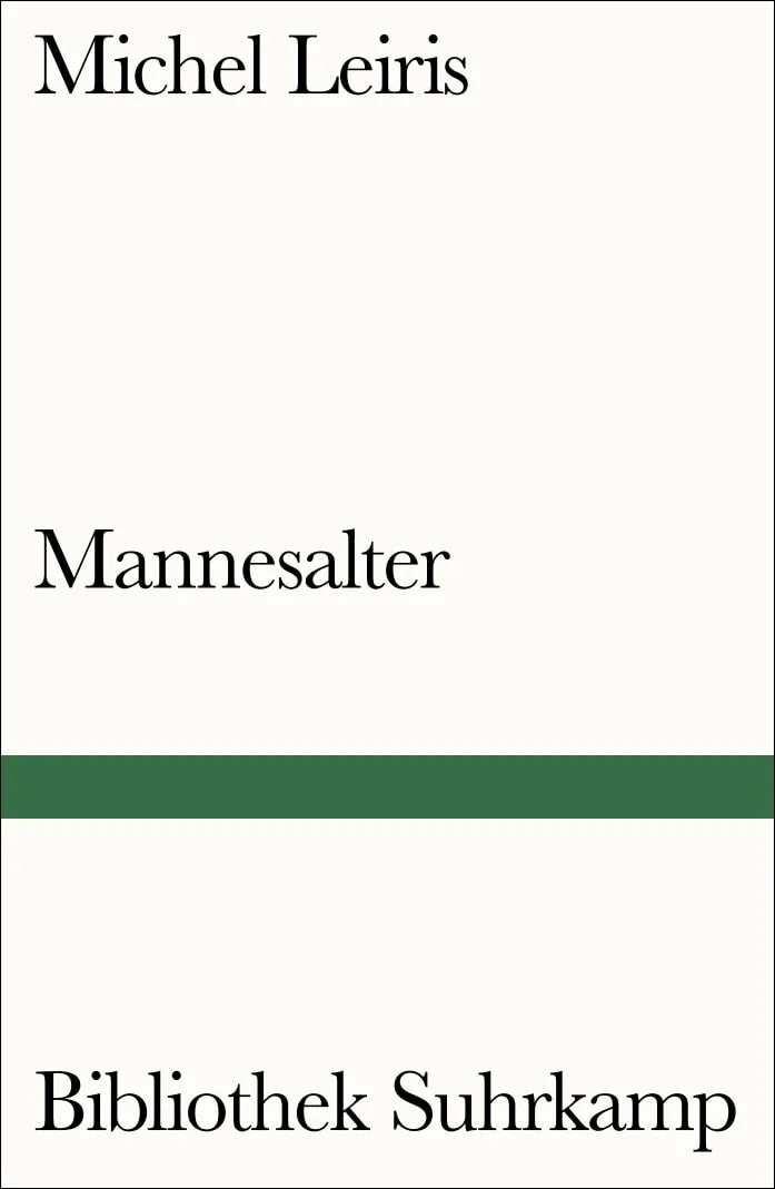 Buchcover von 'Mannesalter' - Taschenbuch von Michel Leiris