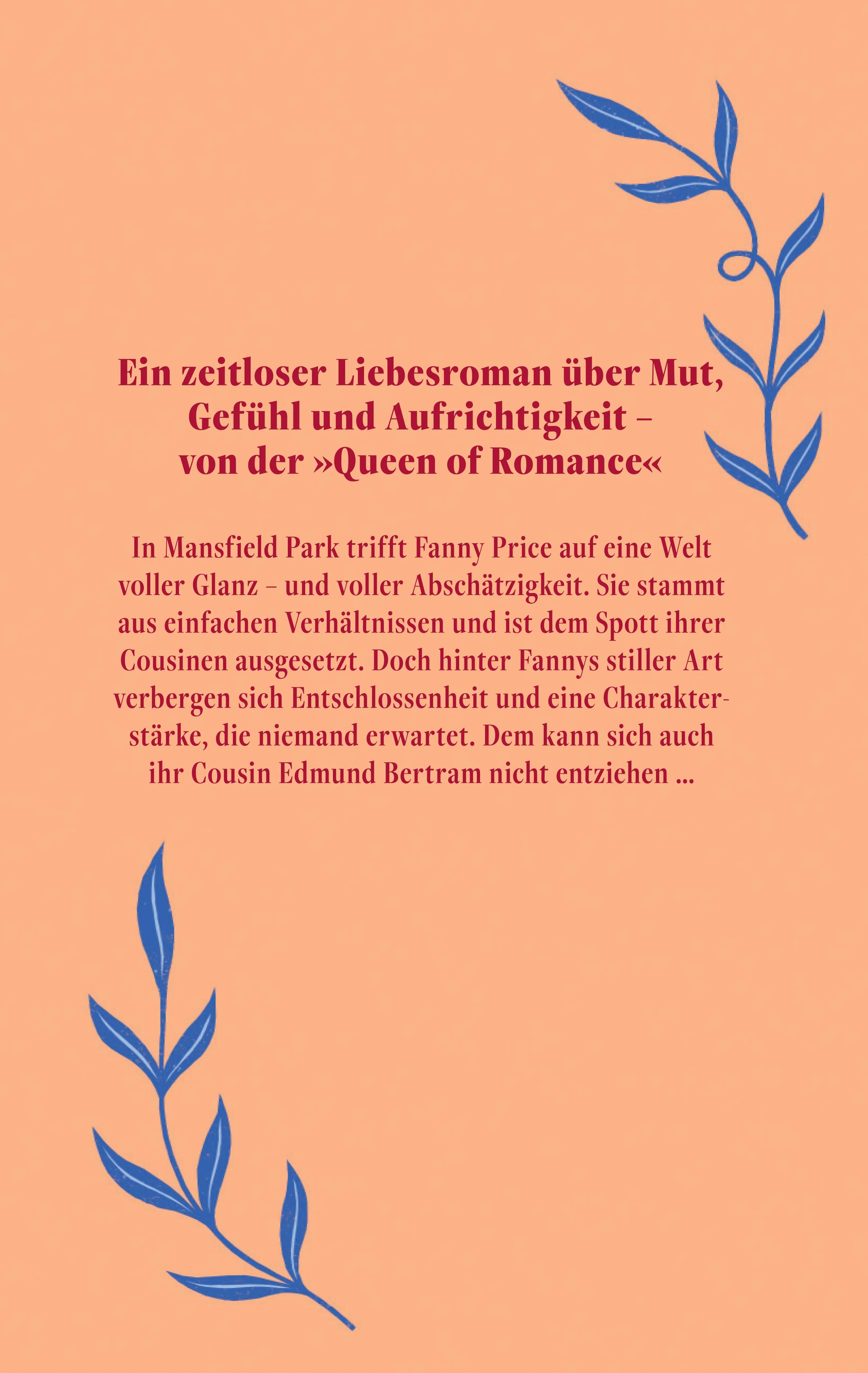 Rückseite: Mansfield Park (Hardcover)