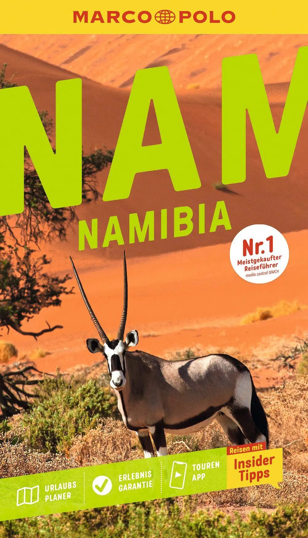Cover: MARCO POLO Reiseführer E-Book Namibia (E-Book) von Christian Selz
