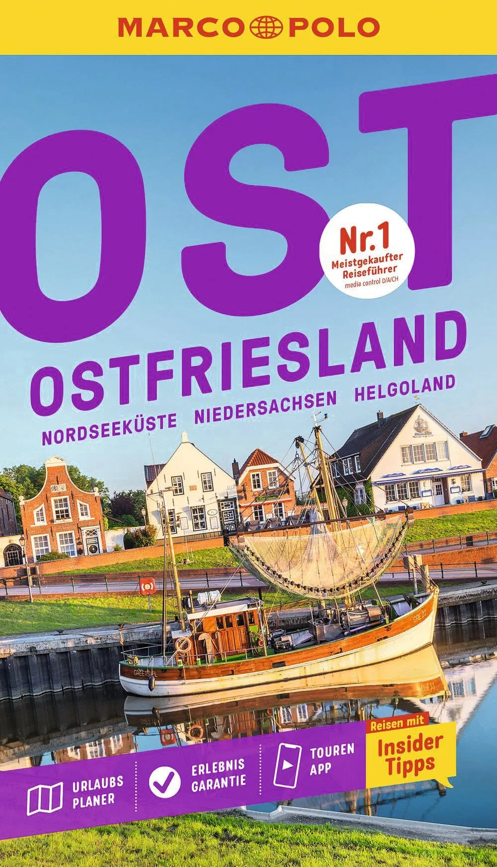 Cover: MARCO POLO Reiseführer E-Book Ostfriesland, Nordseeküste Niedersachsen, Helgoland (E-Book) von Maria Berentzen