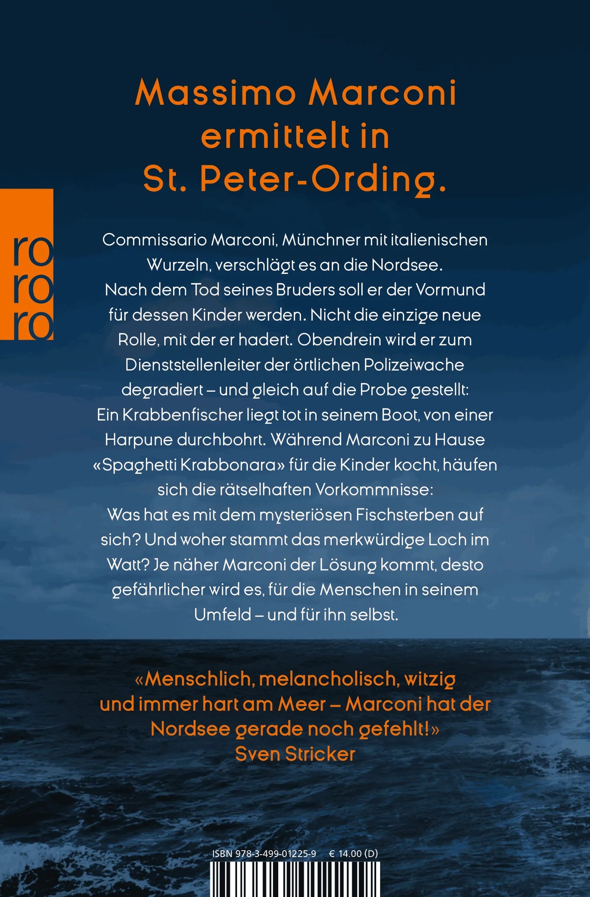 Rückseite: Marconi und der tote Krabbenfischer (Taschenbuch)