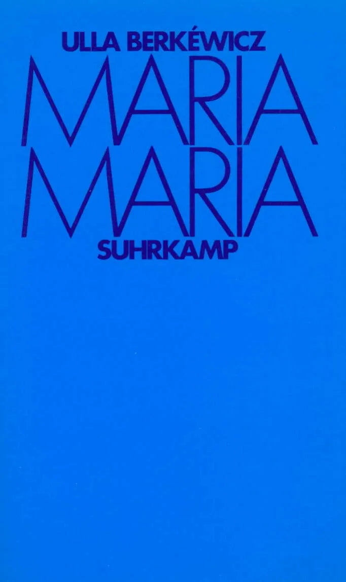 Buchcover von 'Maria Maria' - Taschenbuch von Ulla Berkéwicz