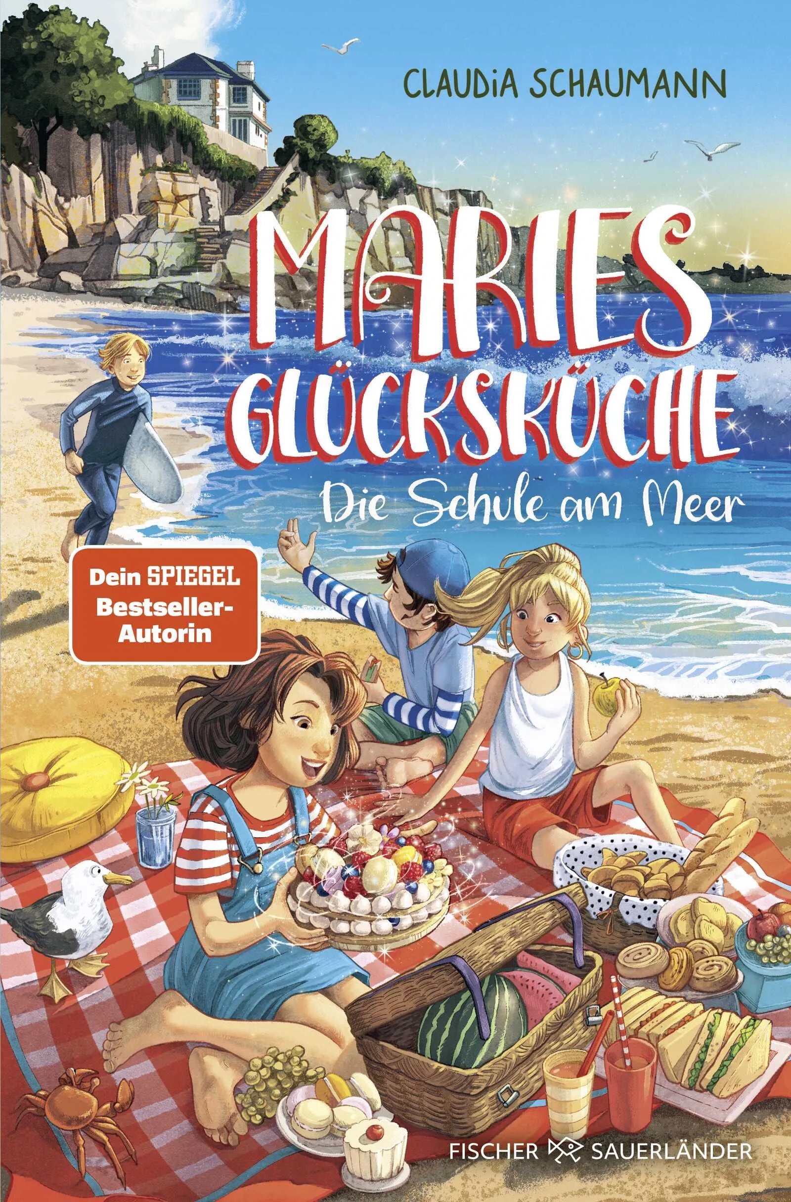 Buchcover von 'Maries Glücksküche – Die Schule am Meer' - Gebundene Ausgabe von Claudia Schaumann