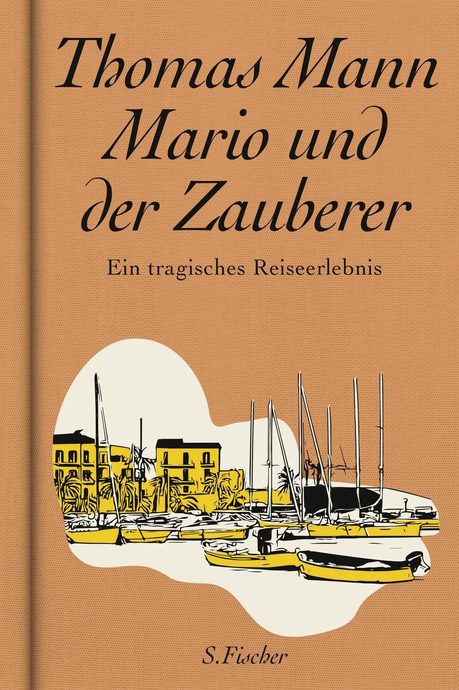 Buchcover von 'Mario und der Zauberer' - Gebundene Ausgabe von Thomas Mann