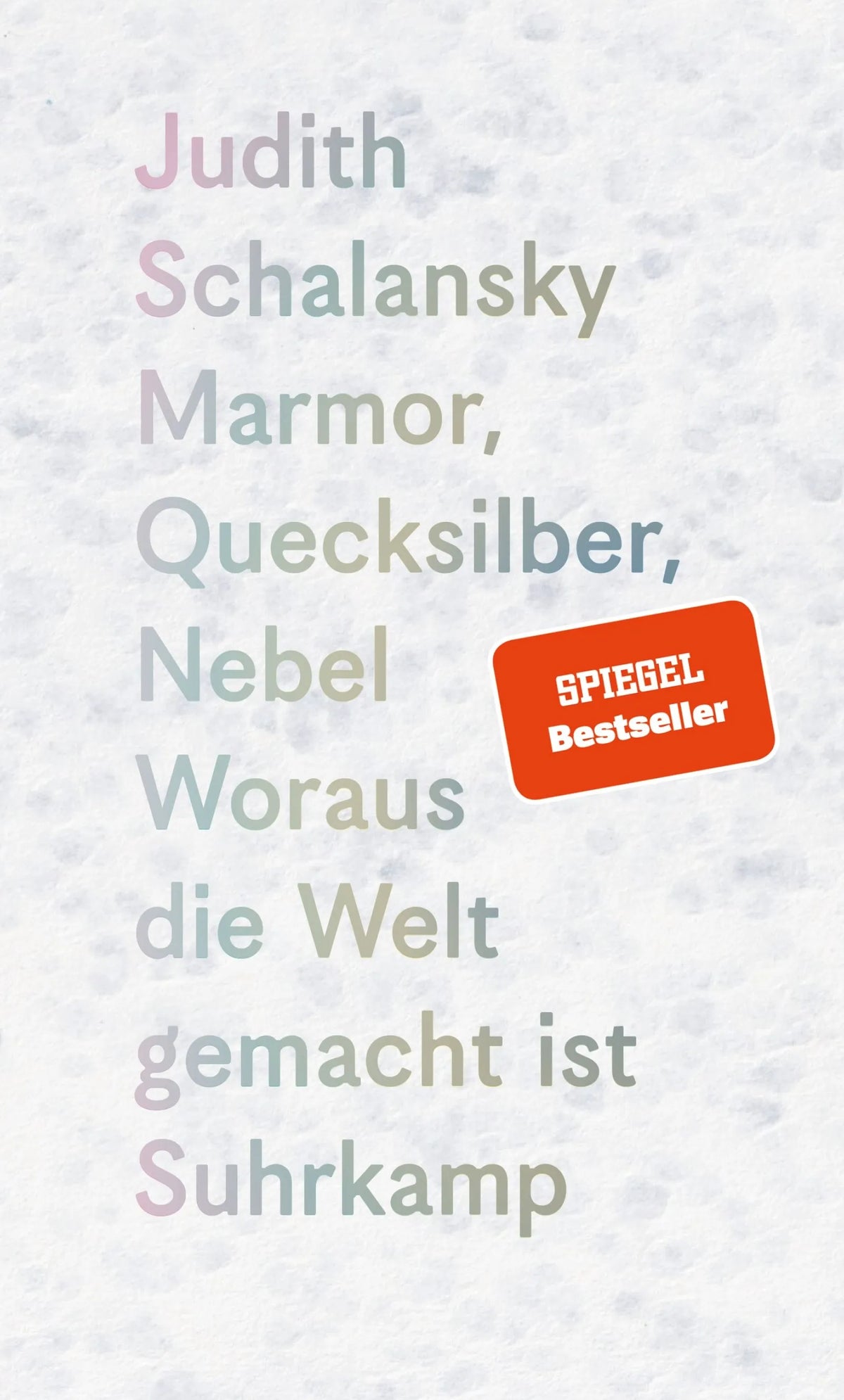 Cover: Marmor, Quecksilber, Nebel (E-Book) von Judith Schalansky