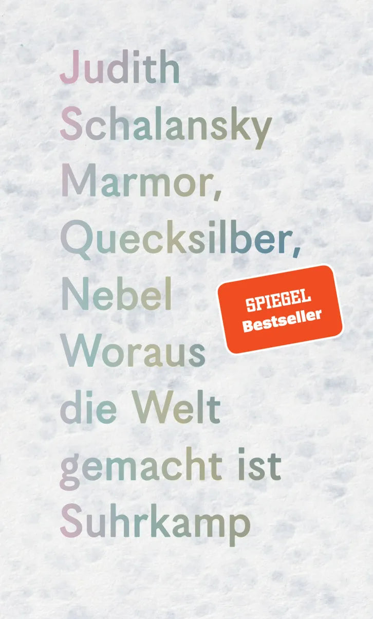 Cover: Marmor, Quecksilber, Nebel (Hardcover) von Judith Schalansky