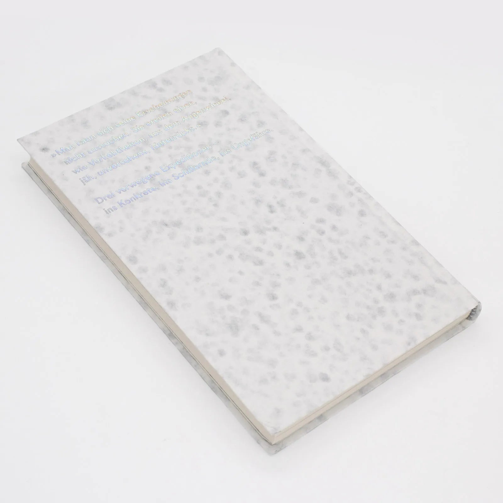 Detailansicht: Marmor, Quecksilber, Nebel (Hardcover)