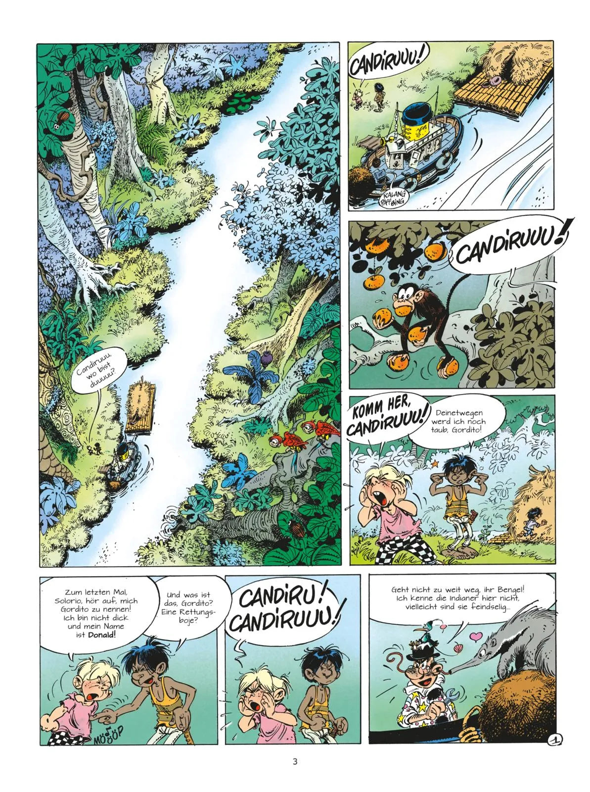 Produktansicht: Marsupilami 23: Der Tempel im Urwald (Taschenbuch)