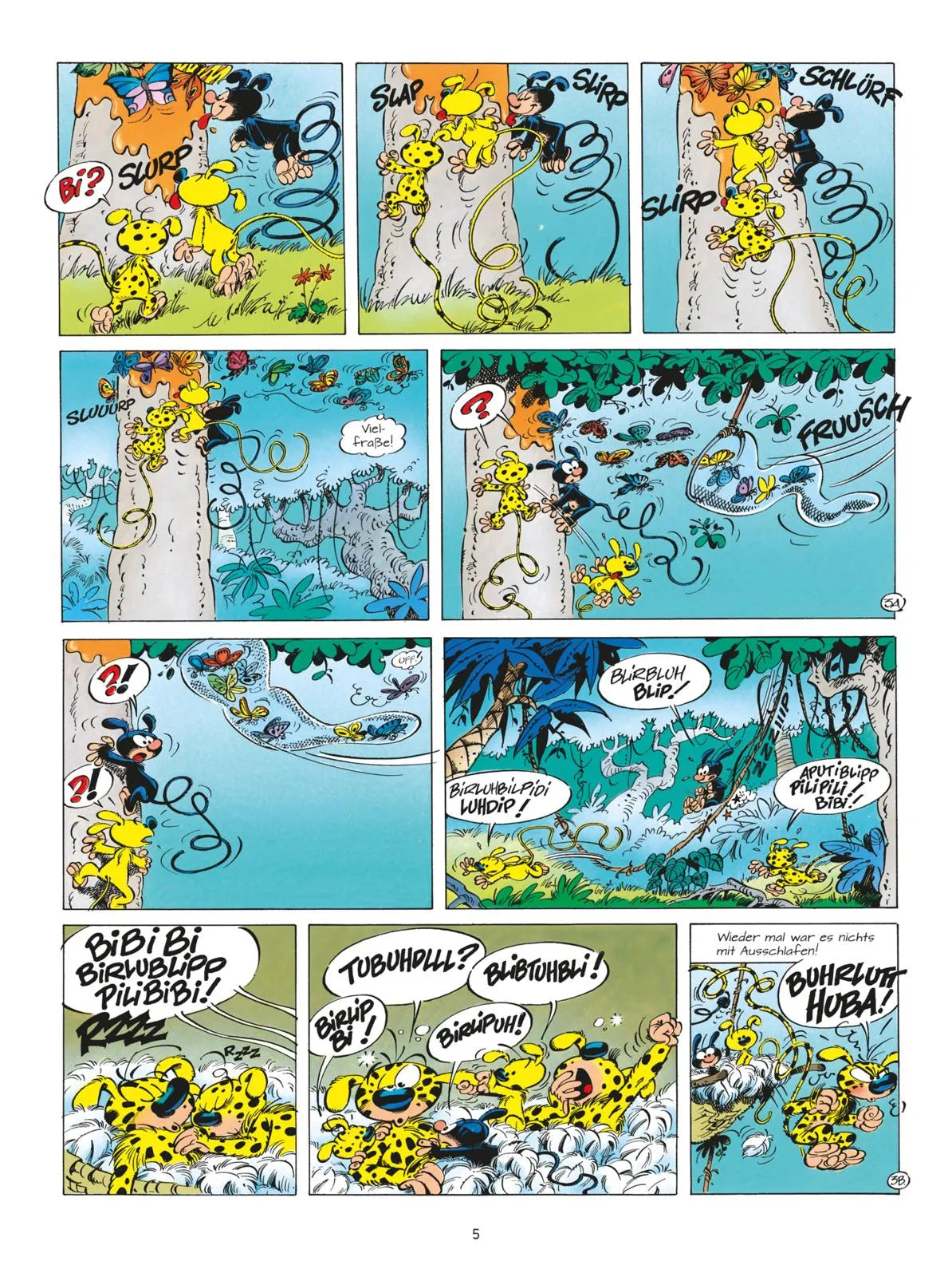 Produktansicht: Marsupilami 24: Die Schmetterlingsjäger (Taschenbuch)