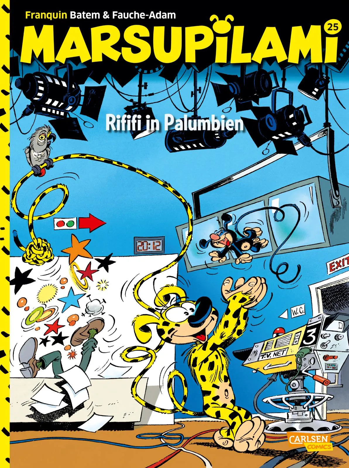 Buchcover von 'Marsupilami 25: Rififi in Palumbien' - Taschenbuch von Yann