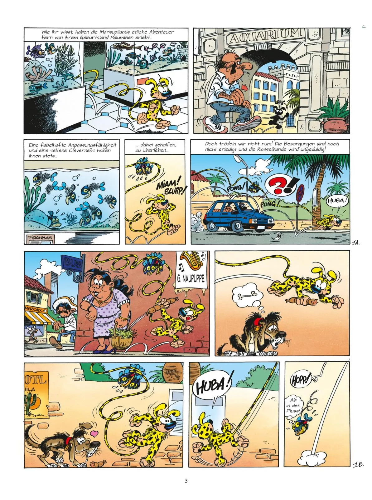 Produktansicht: Marsupilami 28: Der Streifzug des Jaguars (Taschenbuch)