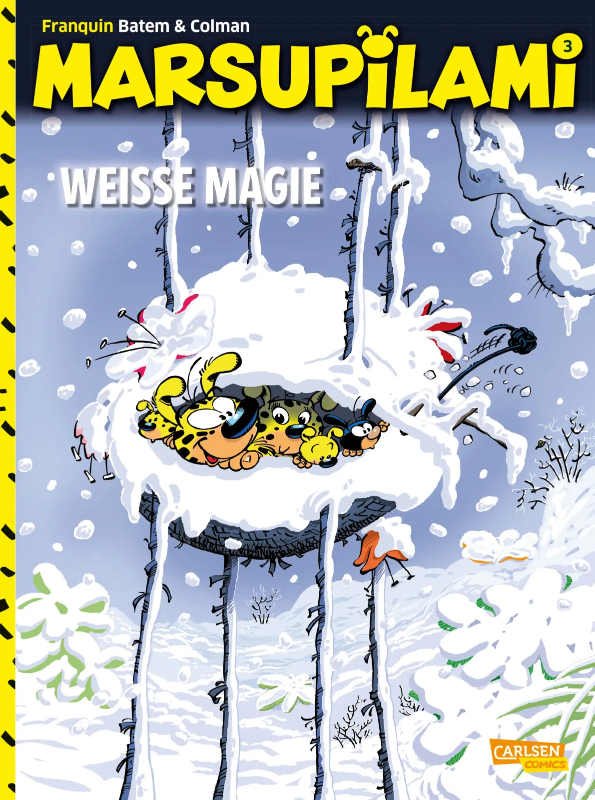 Buchcover von 'Marsupilami 3: Weiße Magie' - Taschenbuch von André Franquin