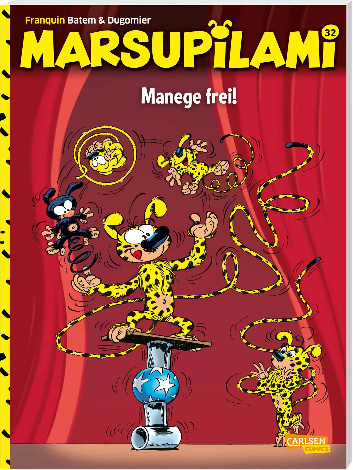 Buchcover von 'Marsupilami 32: Manege frei!' - Taschenbuch von André Franquin