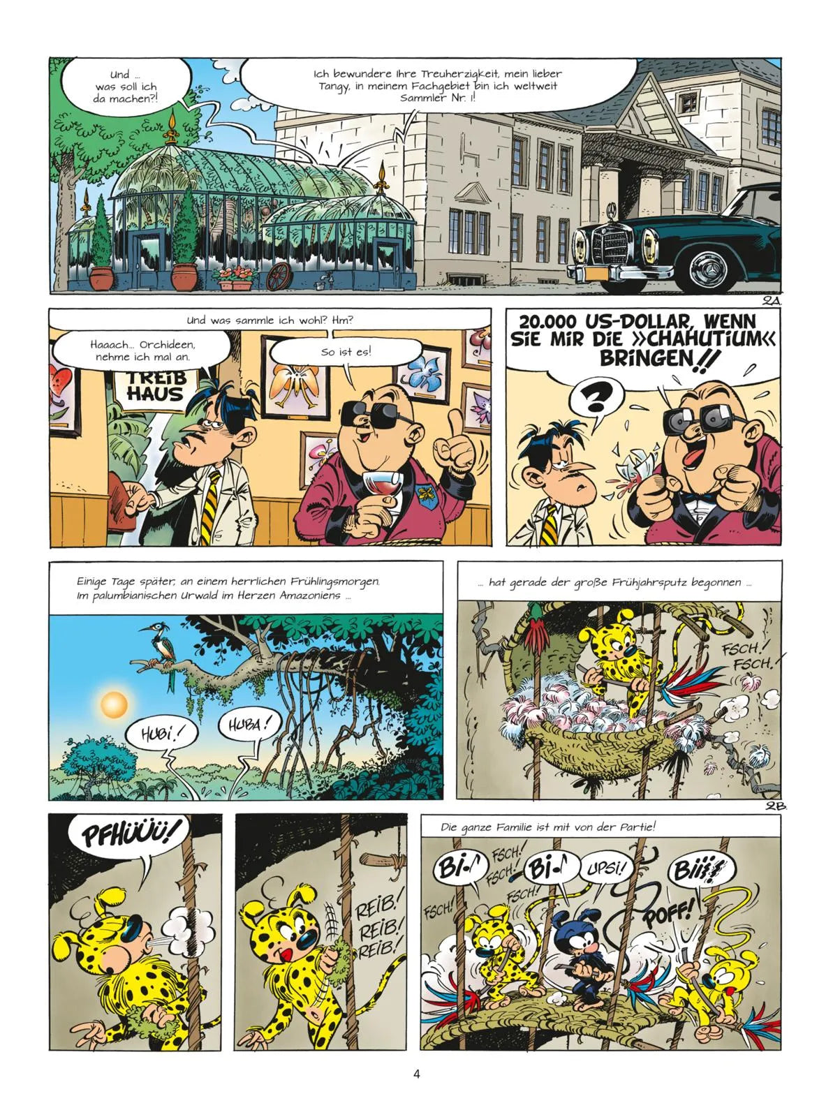 Produktansicht: Marsupilami 33: Die Orchidee der Chahutas (Taschenbuch)