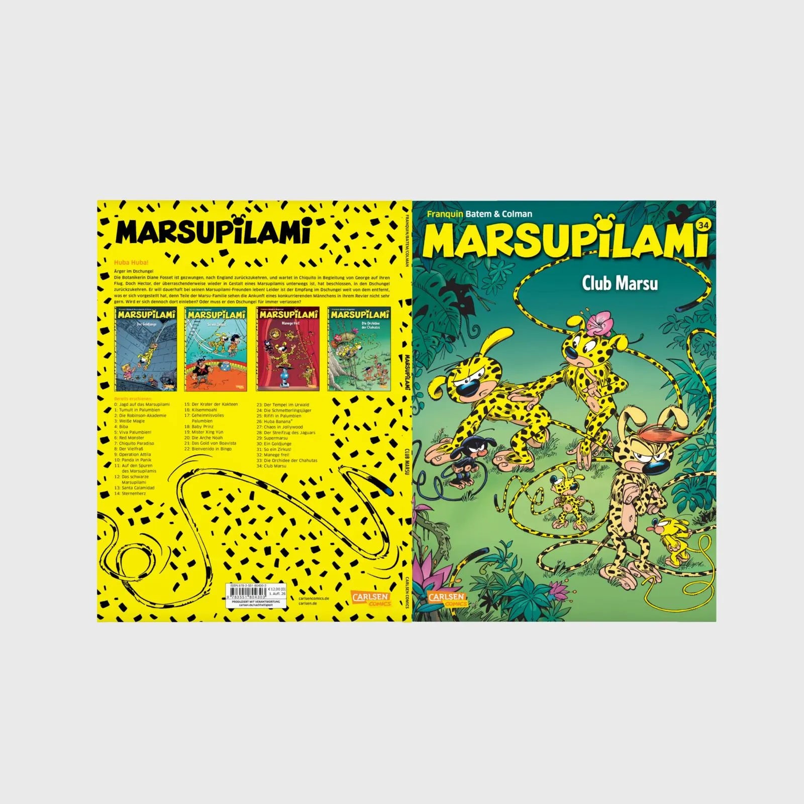 André Franquin - Marsupilami 34: Club Marsu