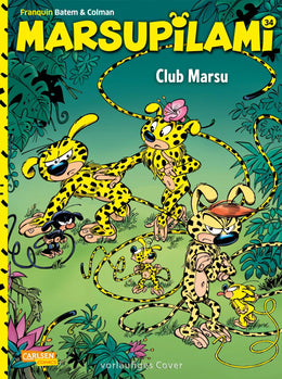 Buchcover von 'Marsupilami 34: Club Marsu' - Taschenbuch von André Franquin