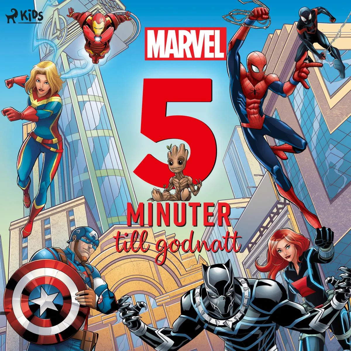 Cover: Marvel - 5 minuter till godnatt (Hörbuch Download)