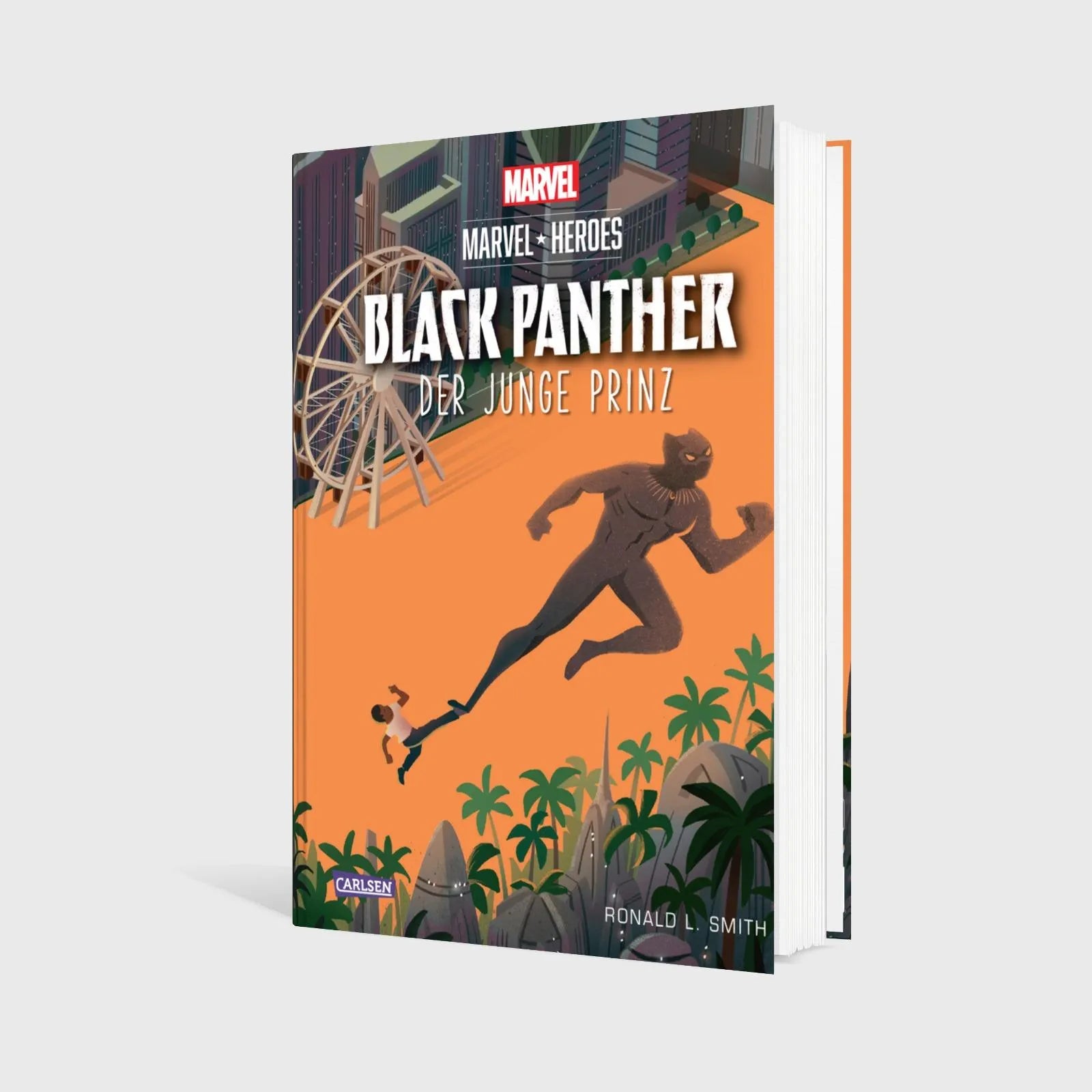 Detailansicht: Marvel Heroes 4: Black Panther 1 - Der junge Prinz (Hardcover)