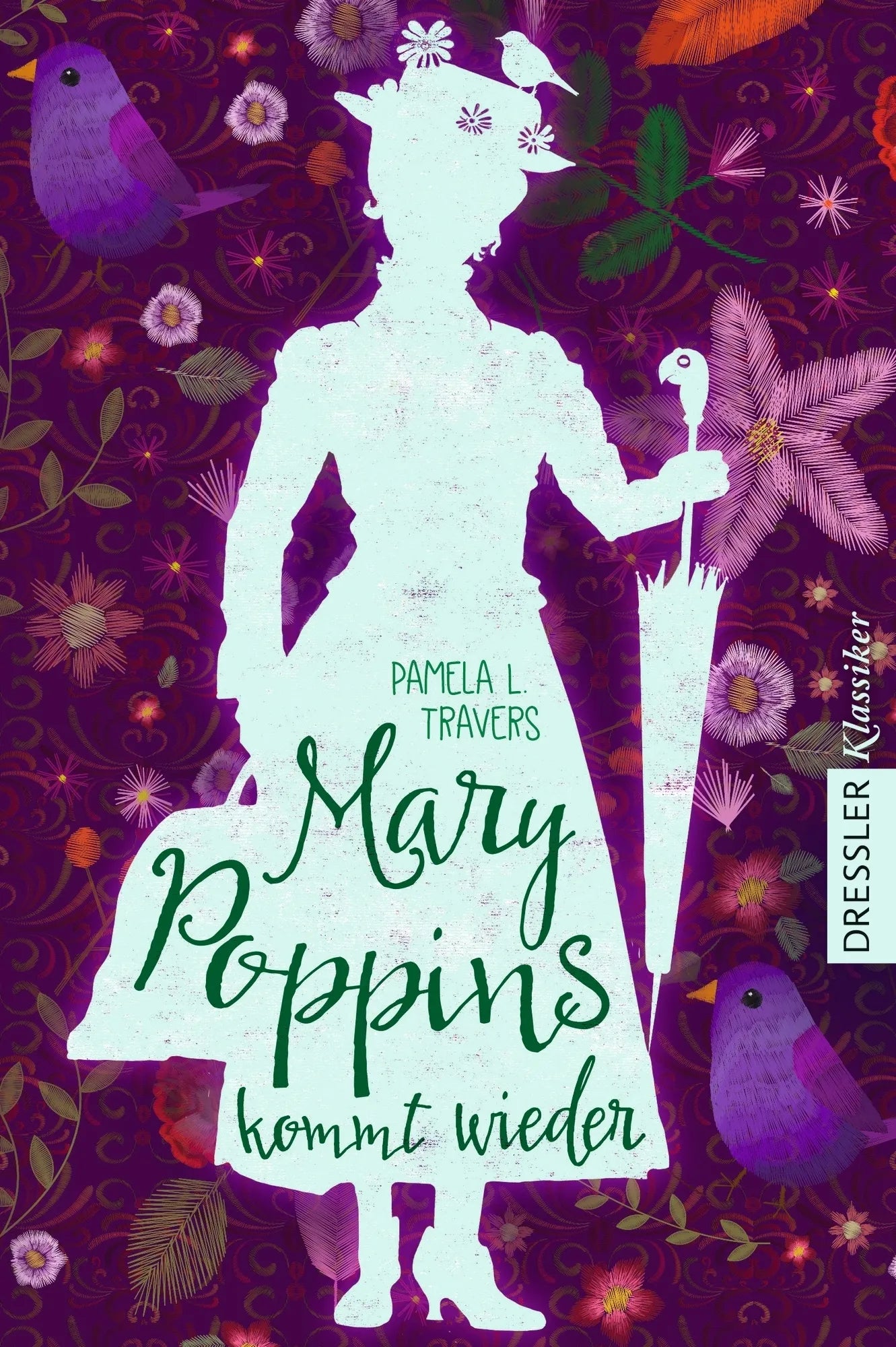 Buchcover von 'Mary Poppins 2. Mary Poppins kommt wieder' - Gebundene Ausgabe von Pamela L. Travers