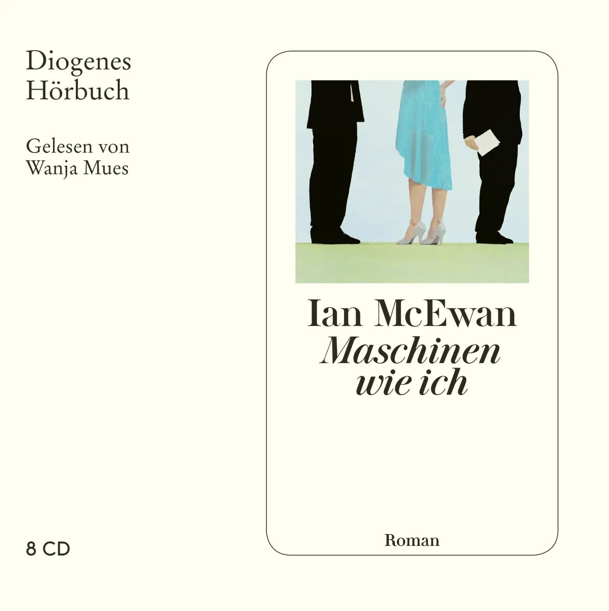 Buchcover von 'Maschinen wie ich' - Hörbuch (CD) von Ian McEwan