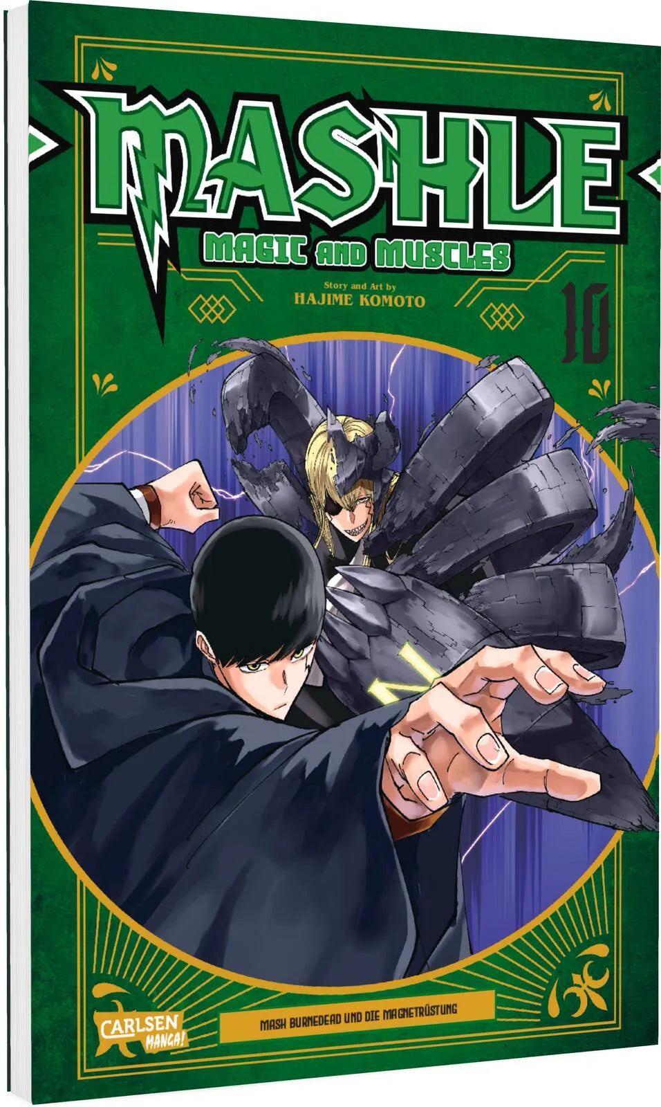 Buchcover von 'Mashle: Magic and Muscles 10' - Taschenbuch von Hajime Komoto