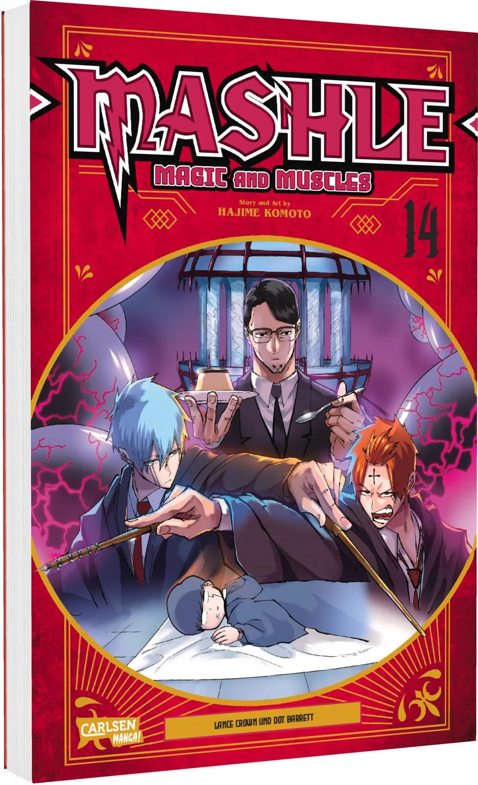 Buchcover von 'Mashle: Magic and Muscles 14' - Taschenbuch von Hajime Komoto