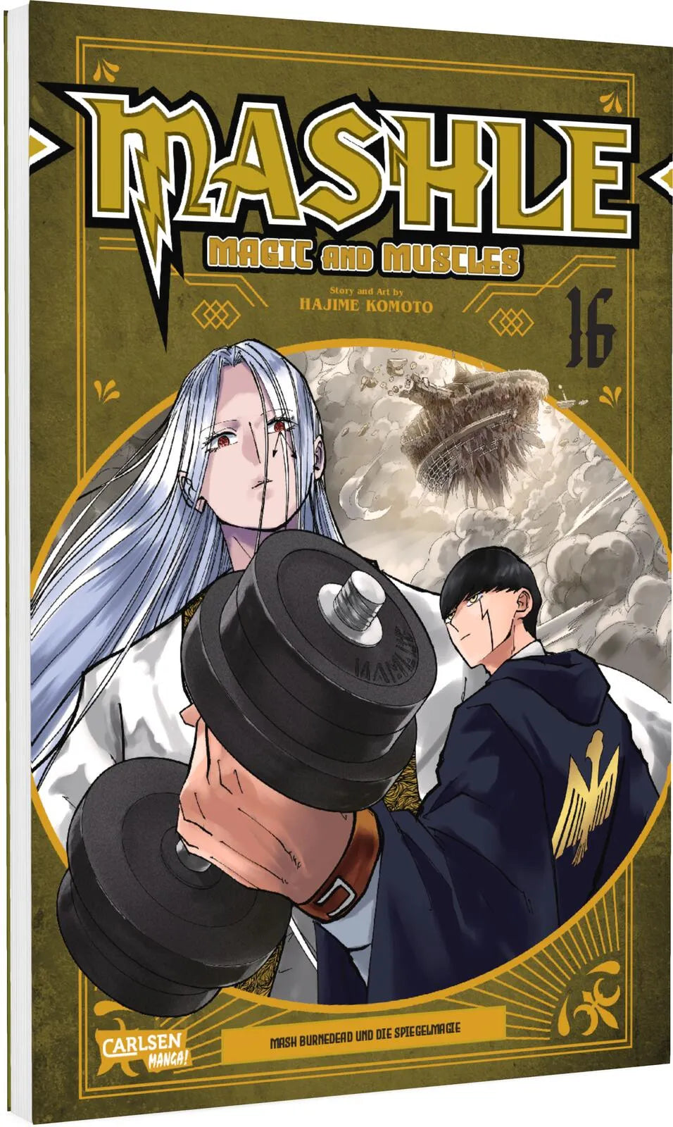 Buchcover von 'Mashle: Magic and Muscles 16' - Taschenbuch von Hajime Komoto