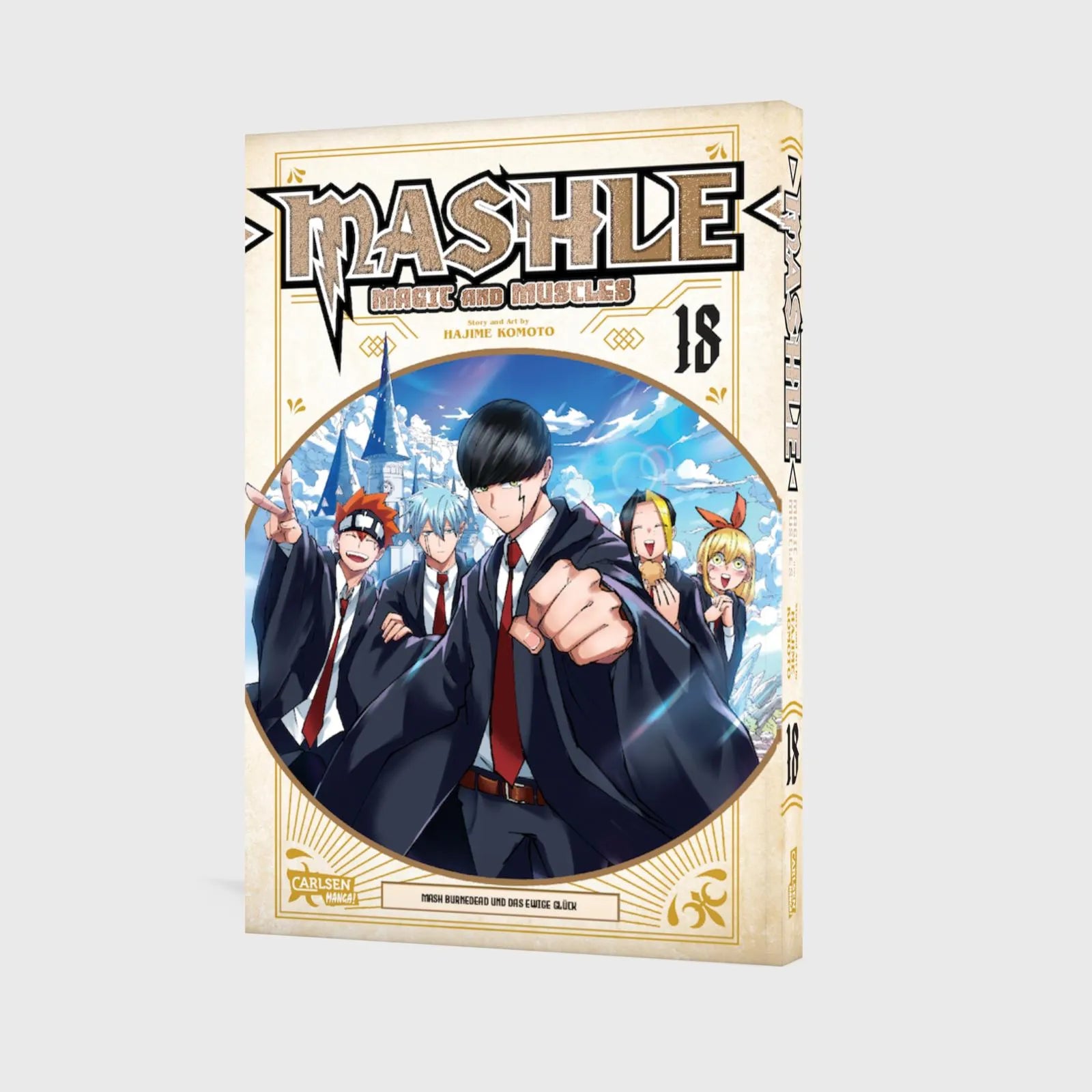 Detailansicht: Mashle: Magic and Muscles 18 (Taschenbuch)